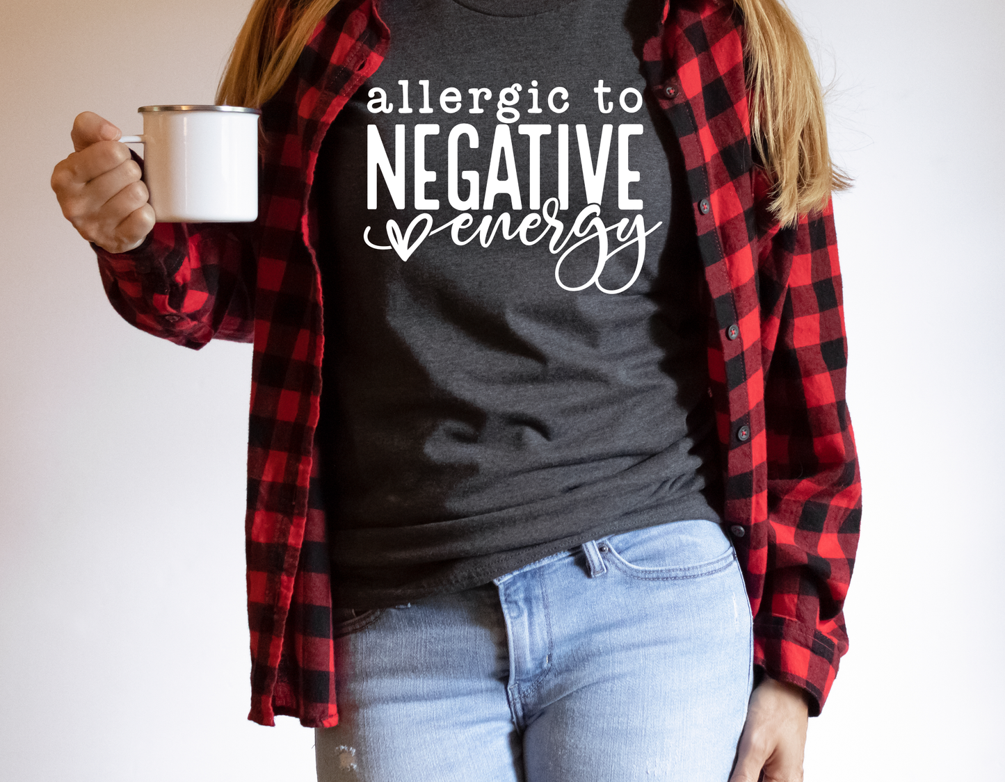 Allergic To Negative Energy- DTF Transfer