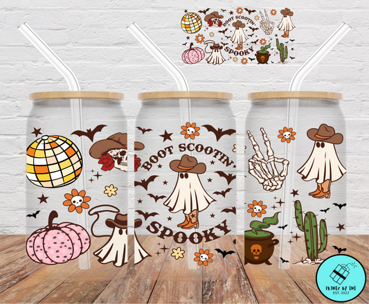 Boot Scootin Spooky- 16oz Mockup