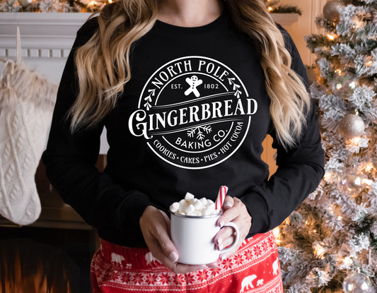 North Pole Gingerbread Baking Co.- DTF Transfer