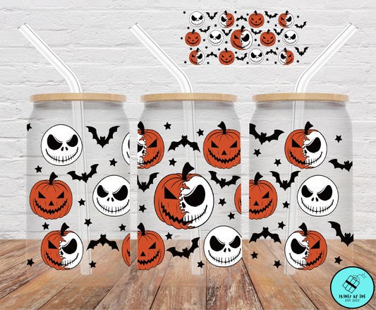 Pumpkin King- 16oz Cup Wrap