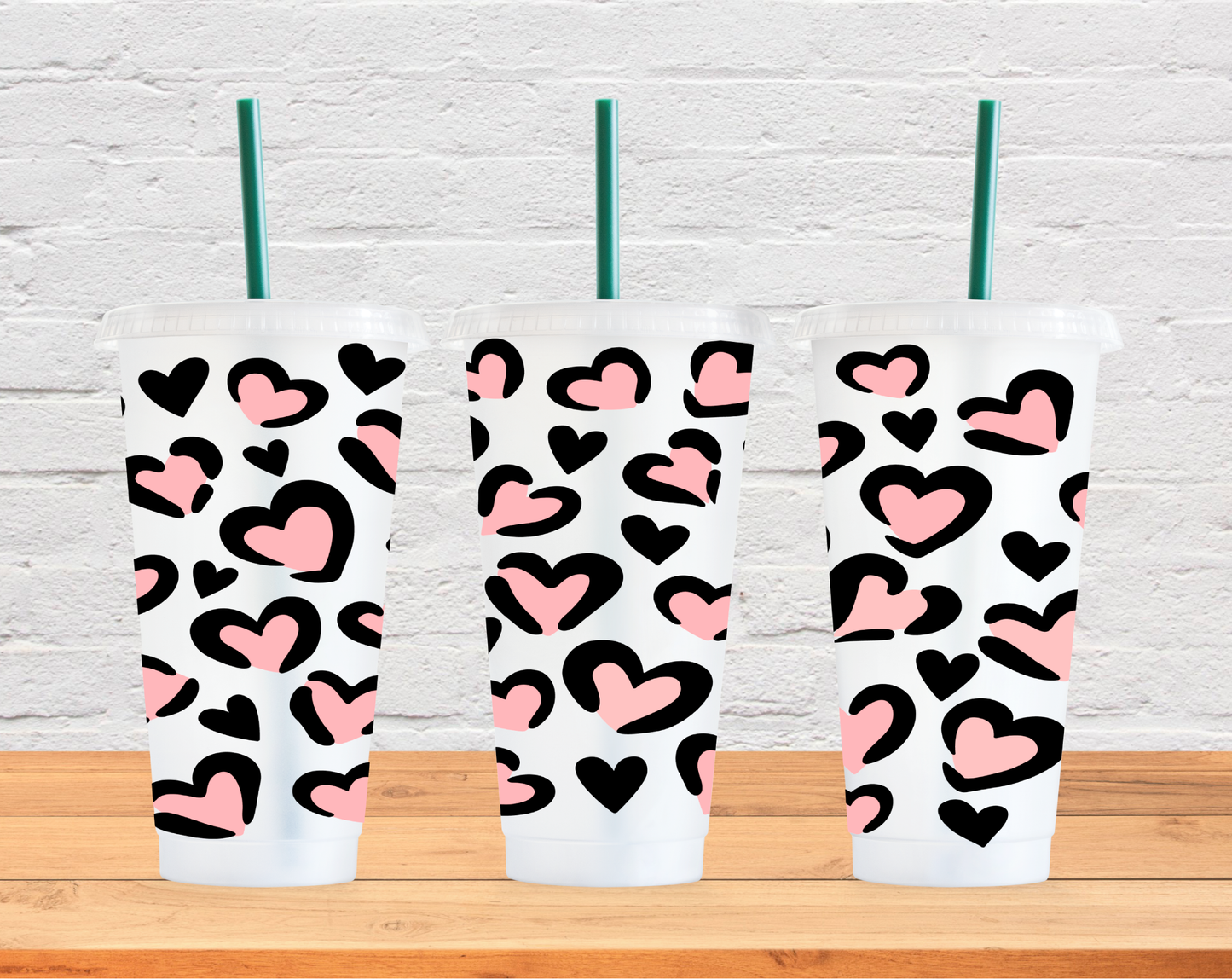 Hearts- 24oz Cup Wrap